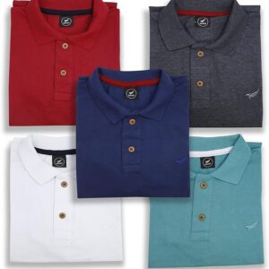 Kit 5 Camisa Polo