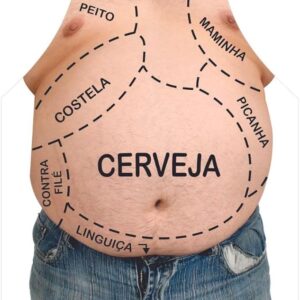 avental engraçado borat