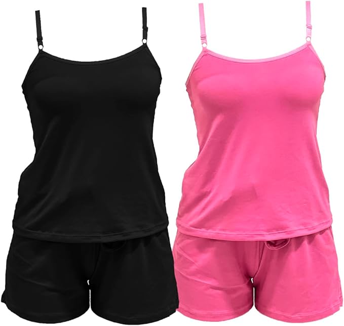 kit 2 pijamas femininos baby doll kit 2 pijamas femininos baby doll