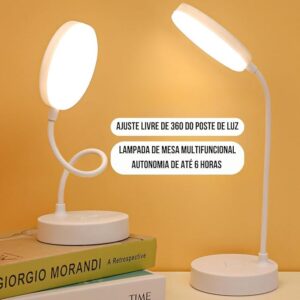 Compra por Ocasião>Amigo Secreto luminária de mesa led recarregável