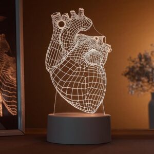 Compra por Destinatário>Mulher luminaria led 3D