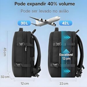 Compra por Ocasião>Aniversário da Papai mochila de viagem expansível
