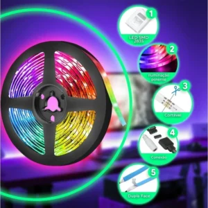 Compra por Destinatário>Garotas fitas led 5m 300 leds