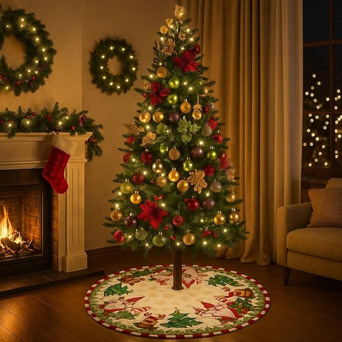 Saia Tapete Base Árvore De Natal Saia Tapete Base Árvore De Natal