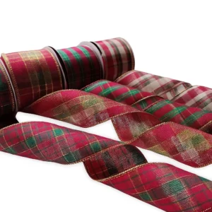 fita de natal xadrez