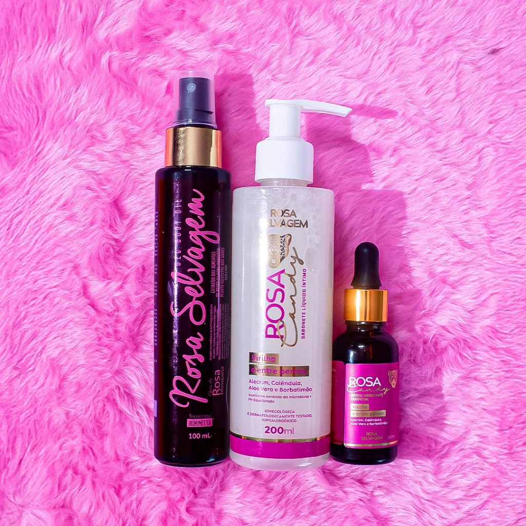 kit beleza rosa selvagem kit beleza rosa selvagem